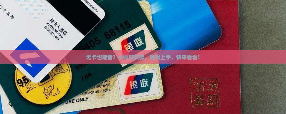 小额贷款无信用卡