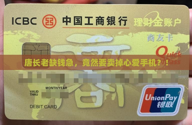 唐长老贷款要卖手机