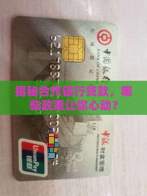 合作银行贷款政策