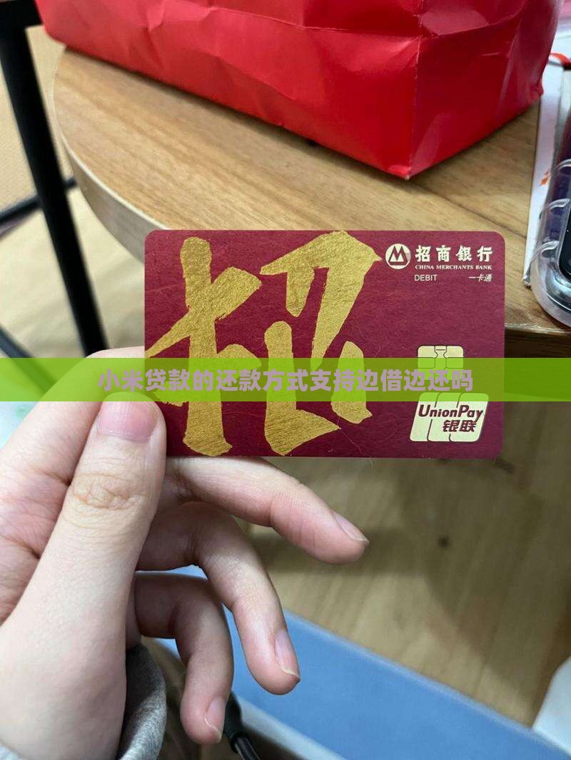 小米贷款能边借边还吗