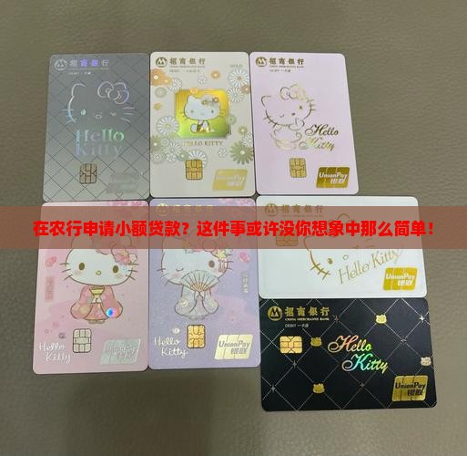去农行小额贷款