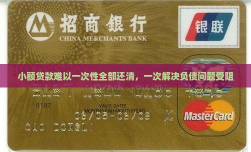 小额贷款不能一次结清