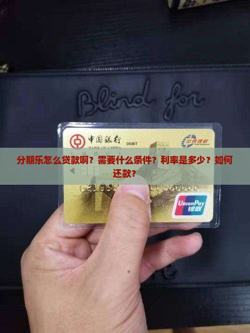 分期乐怎么贷款啊