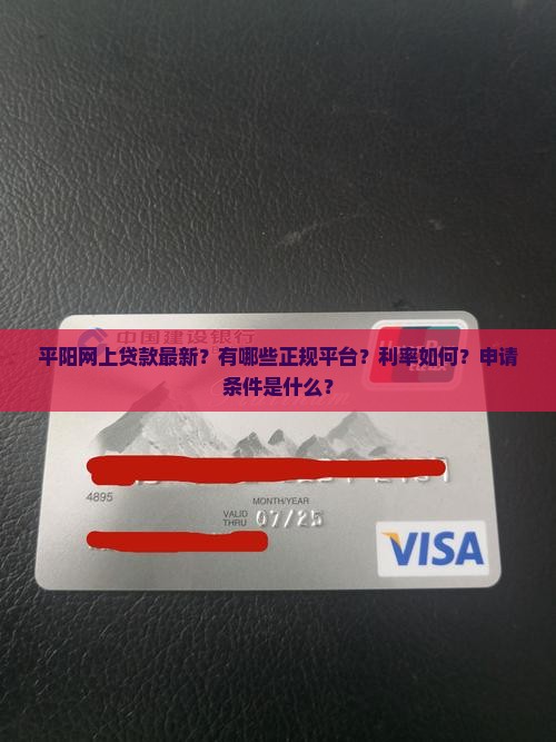 平阳网上贷款最新