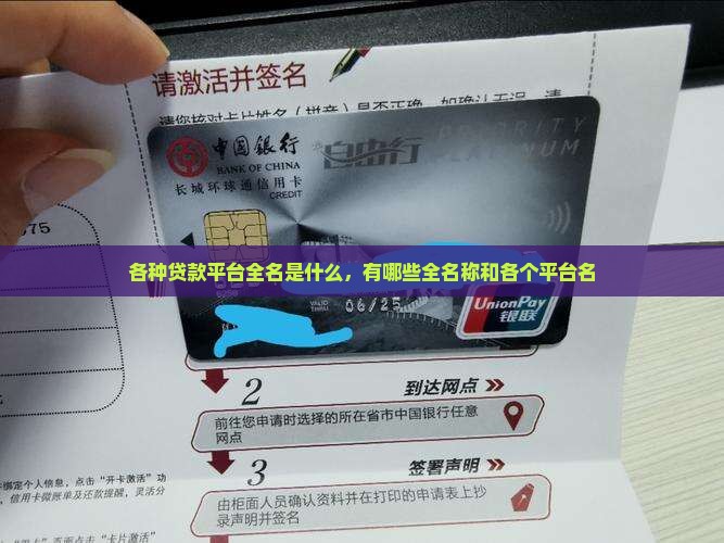 各种贷款平台全名