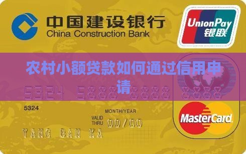 农村小额贷款怎样贷
