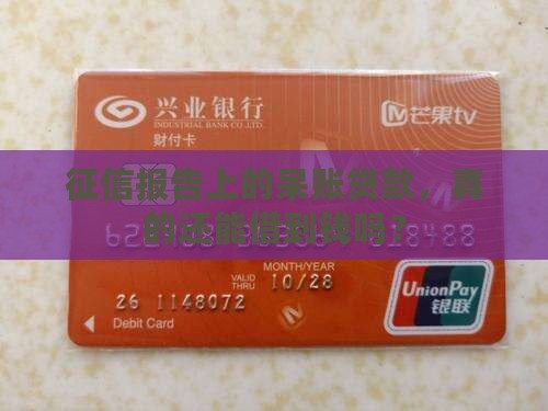 征信呆账贷款能贷吗