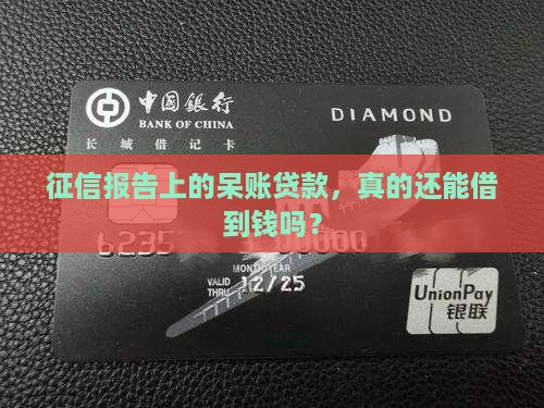 征信呆账贷款能贷吗