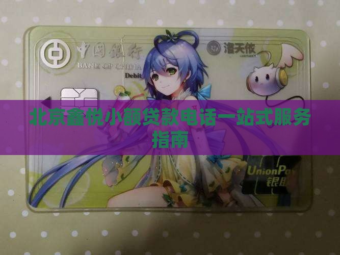 北京鑫悦小额贷款电话