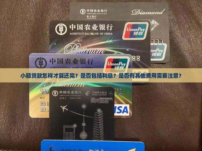 小额贷款怎样才算还完