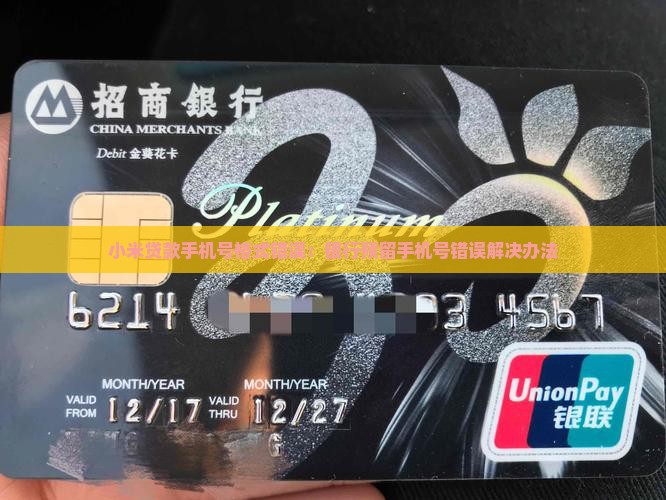 小米贷款手机号格式错误