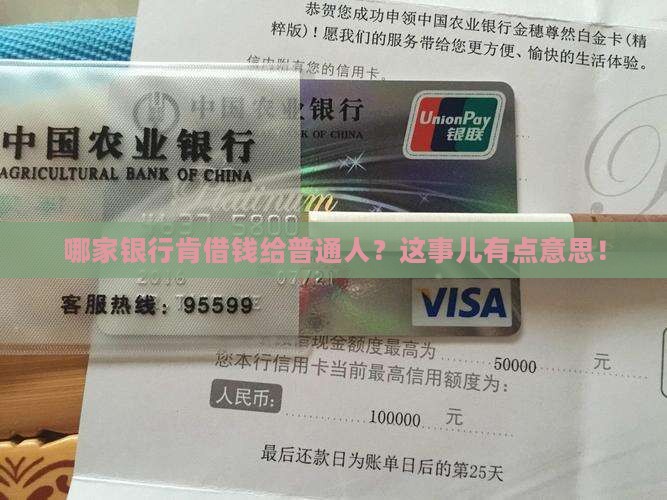 哪个银行能放贷款的人