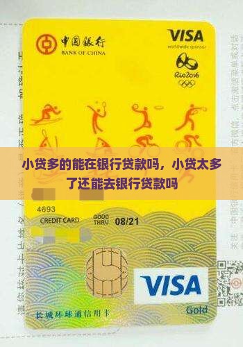 小贷多的能在银行贷款吗