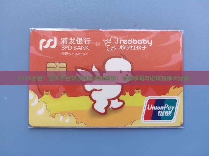 各大平台贷款利息高低