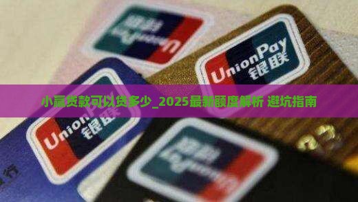 小赢贷款可以贷多少