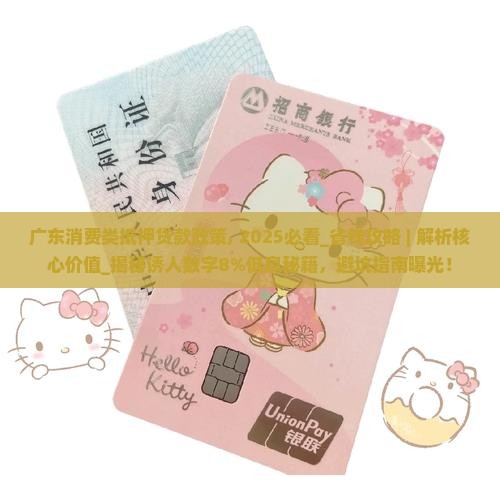 广东消费类抵押贷款政策