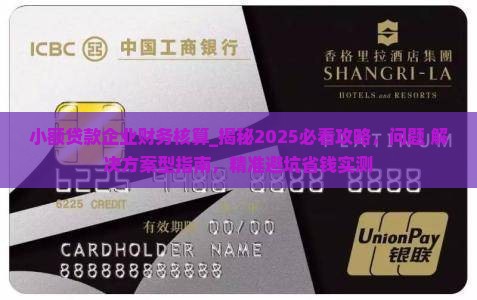 小额贷款企业财务核算