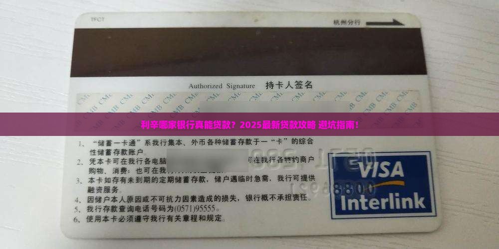 利辛哪个银行可以贷款