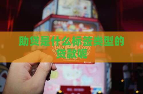 助贷是什么标签类型的贷款呢
