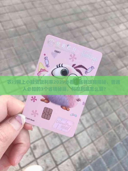 农行网上小额贷款利率