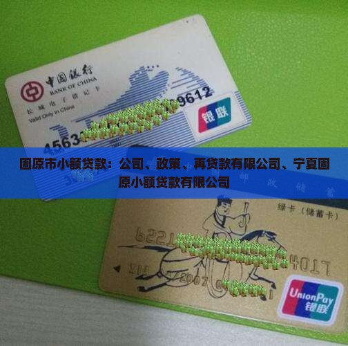固原市小额贷款