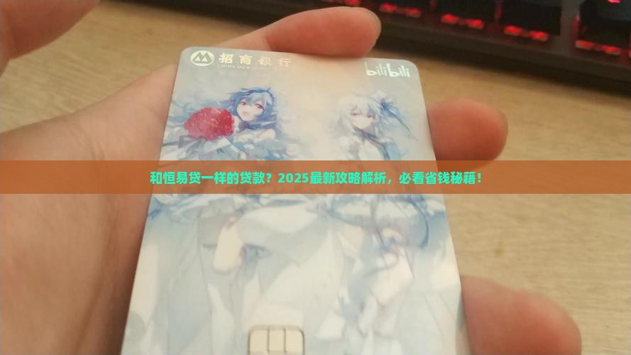 和恒易贷一样的贷款