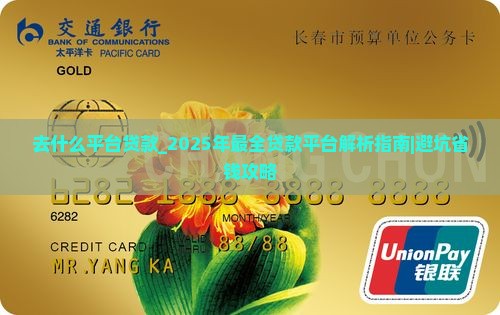 去什么平台贷款 去什么平台贷款