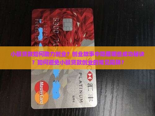 小额贷款创业事迹