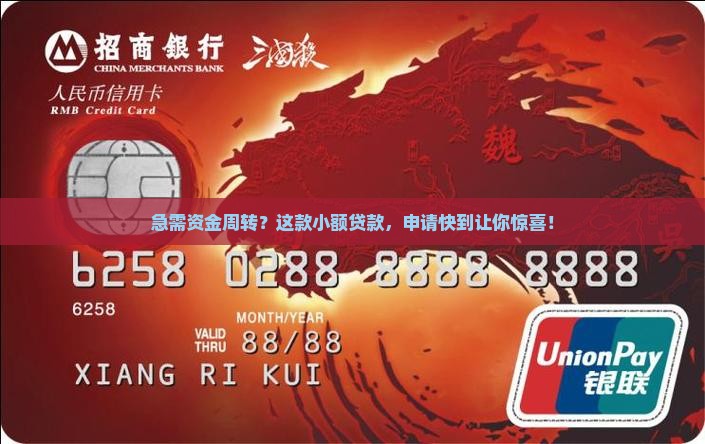 快速申请下来的小额贷款