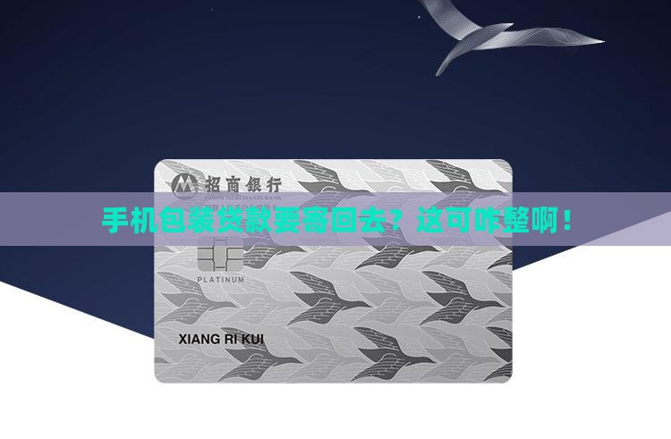 包装贷款要求寄手机怎么办