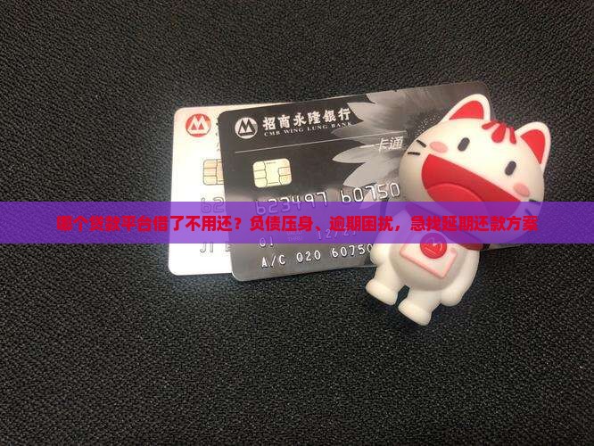 哪个贷款平台借了不用还