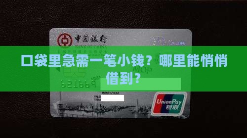 在哪能贷小额贷款