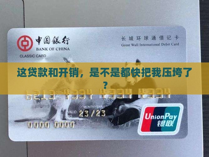 各种贷款和开销压得我