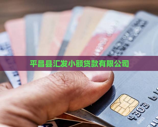 平昌县汇发小额贷款中心