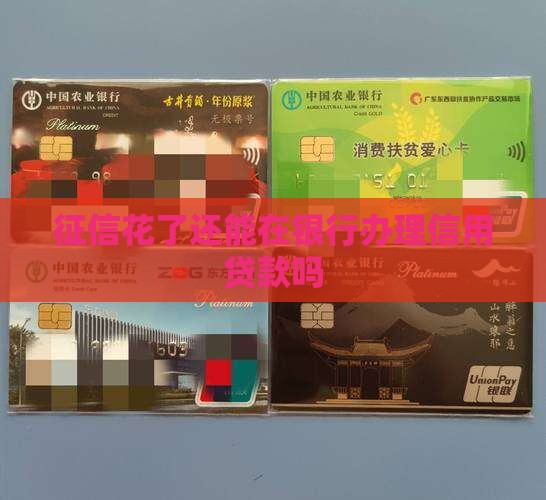 征信花了能办信用贷款吗