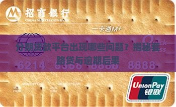 分期贷款平台出现那些