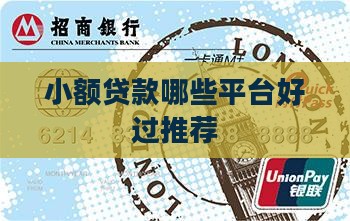 小额贷款哪些好过