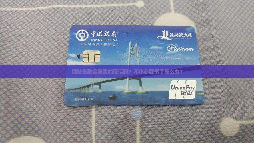 哪些贷款用上征信