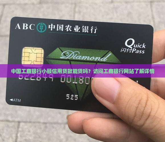小额信用贷款工行能贷吗