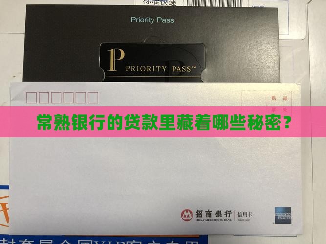 常熟银行贷款构成