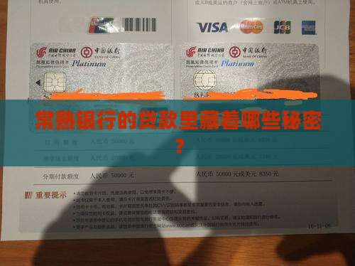 常熟银行贷款构成