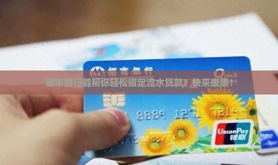 可以流水贷款的银行