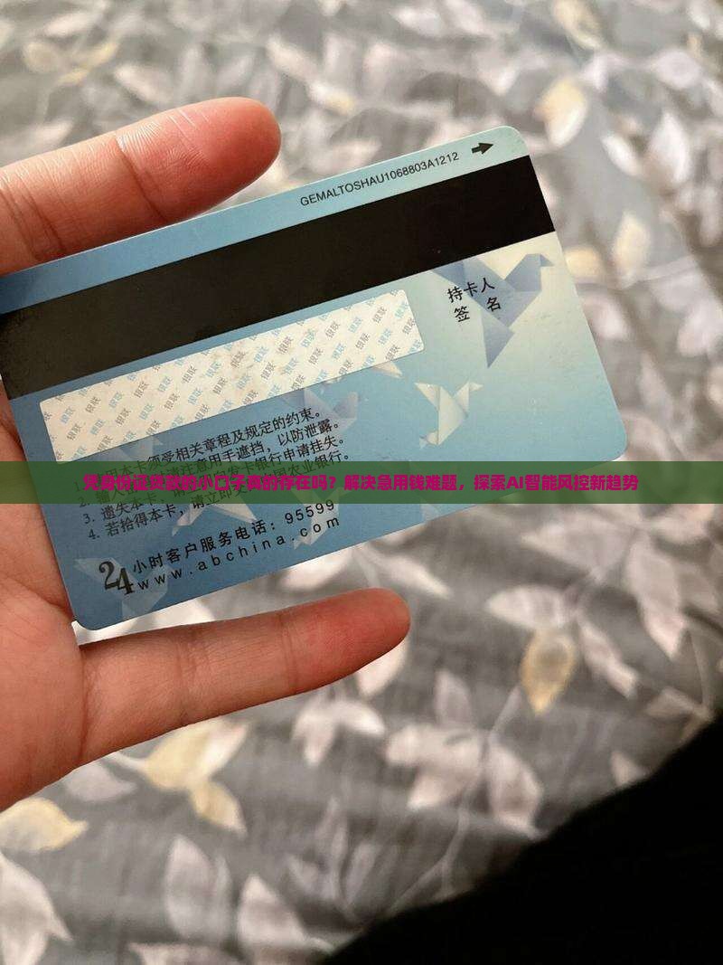 凭身份证贷款的小口子