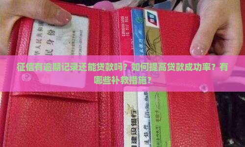 征信历史逾期能贷款