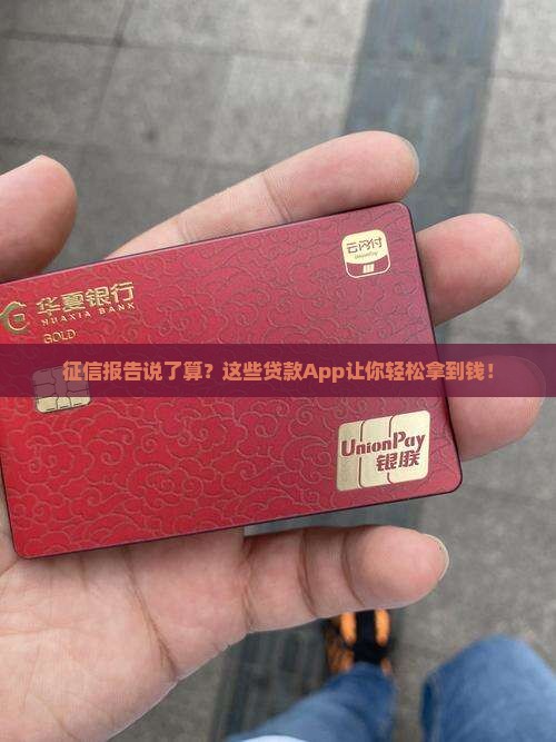 只看征信的贷款app