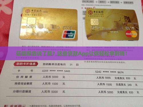 只看征信的贷款app