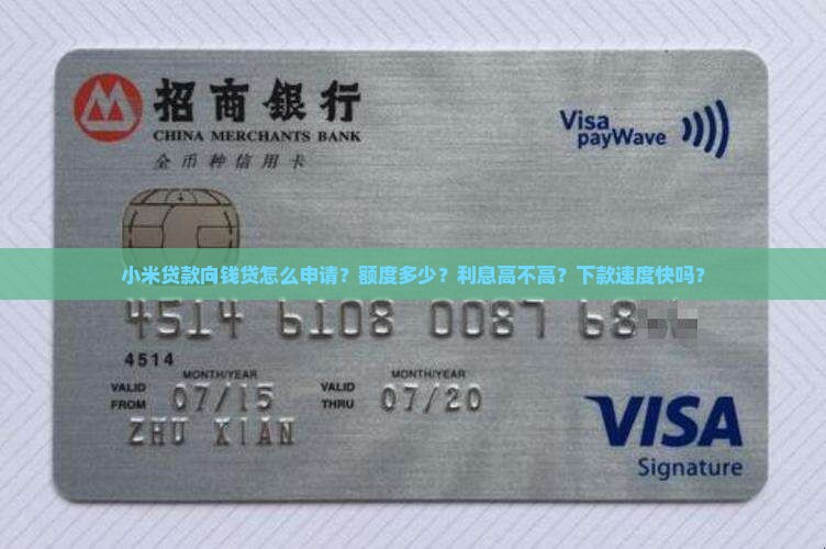 小米贷款向钱贷