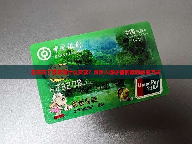 征信花了还能借什么贷款