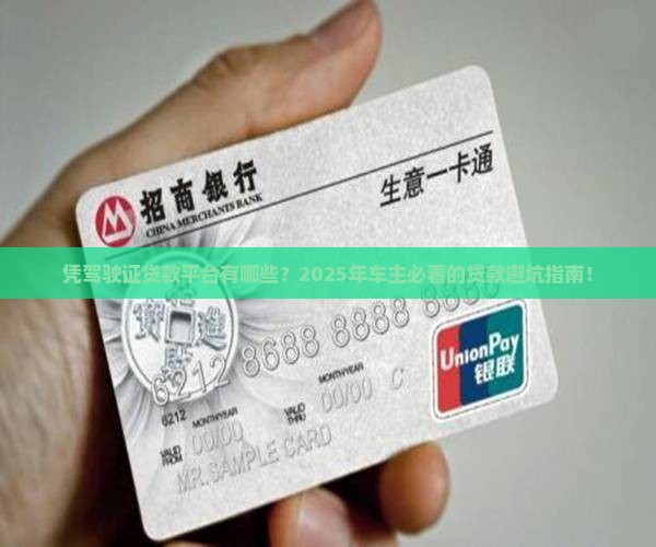 凭驾驶证贷款平台有哪些