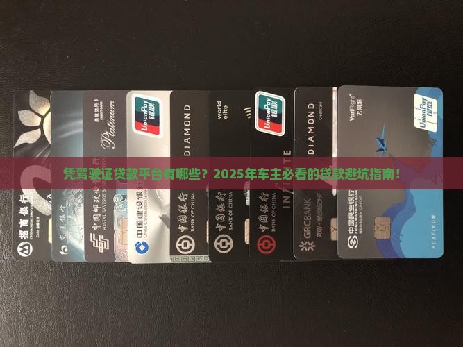 凭驾驶证贷款平台有哪些